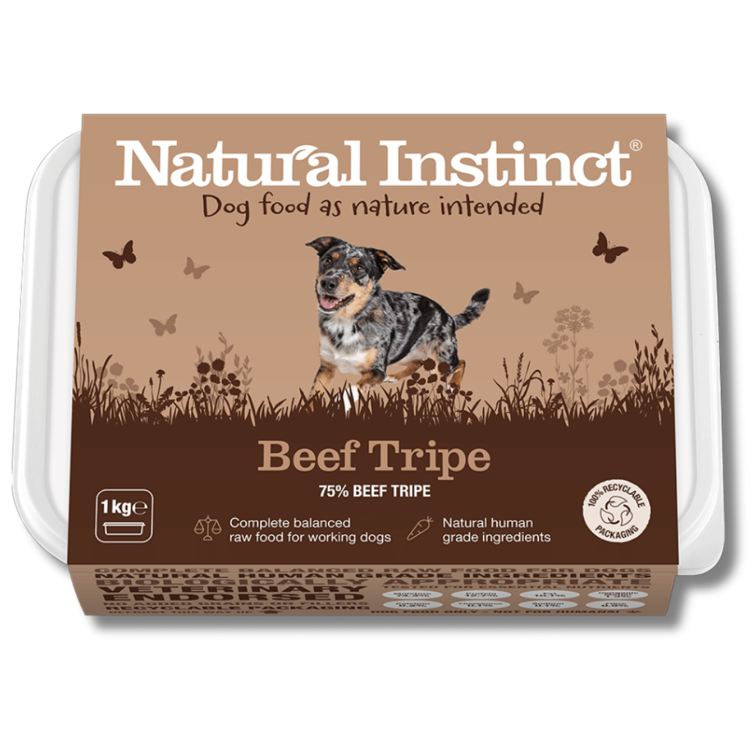 Natural Instinct 1kg Beef Tripe