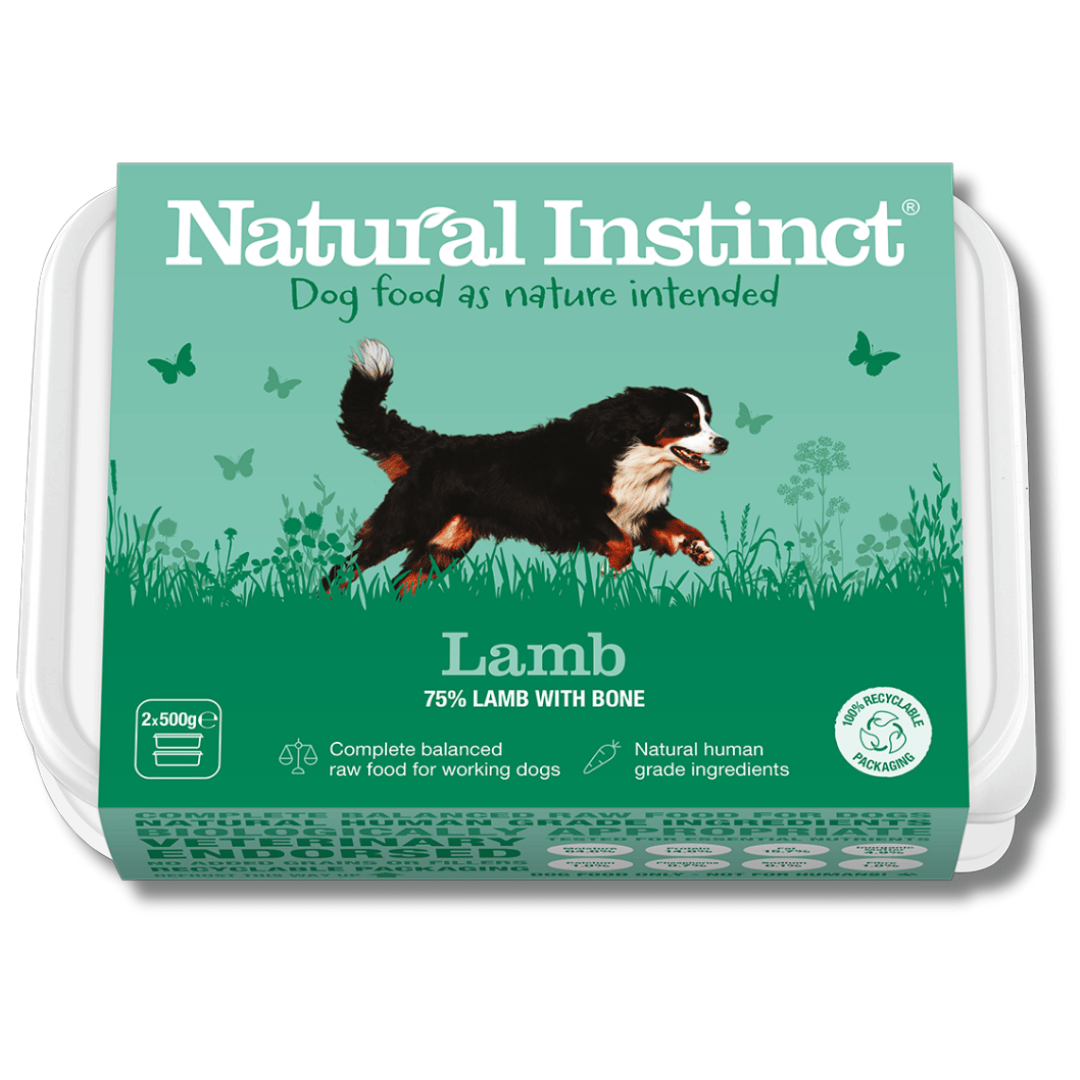 Natural Instinct 2x500g Lamb