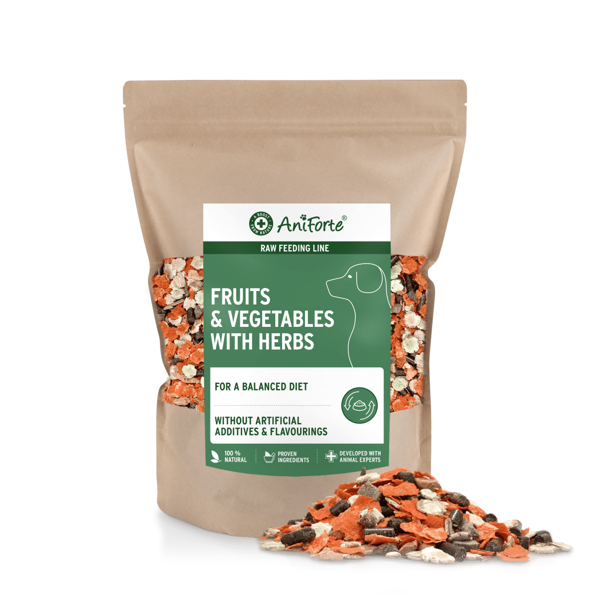 Natural Instinct Fruit & Vegetable Flakes with Herbs