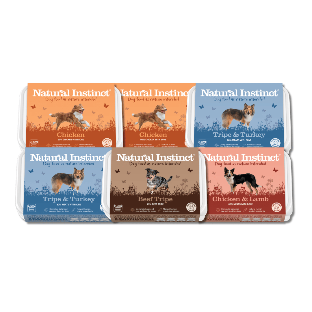 Natural Instinct Natural Taster Bundle - 6kg (2x500g)