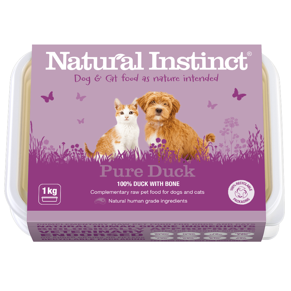 Instinct duck sales dog food