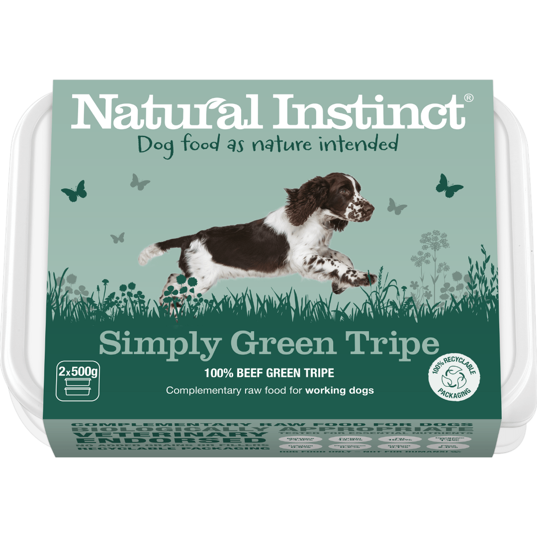 Natural Instinct Simply Green Tripe Working Dog Food