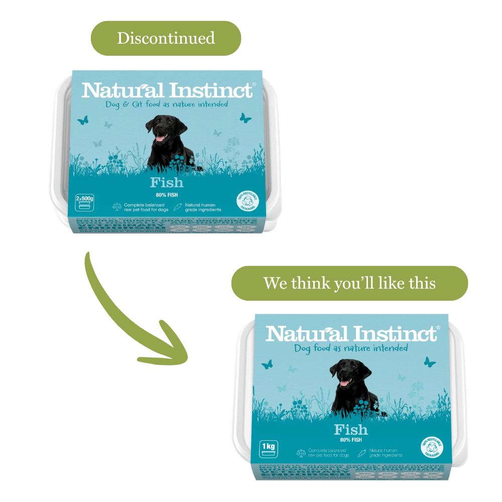 Natural Instinct Natural Fish 2x500g