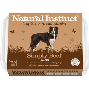 Natural Instinct Simply Beef Working Dog Food