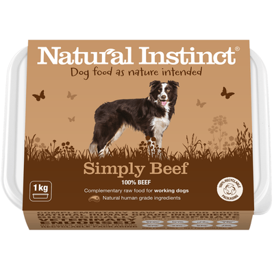 Natural Instinct Simply Beef Working Dog Food