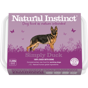 Natural Instinct Simply Duck Working Dog Food