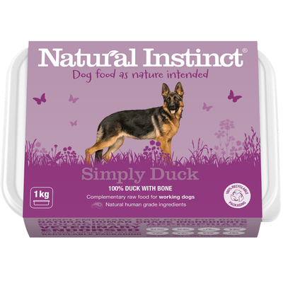 Natural Instinct Simply Duck Working Dog Food