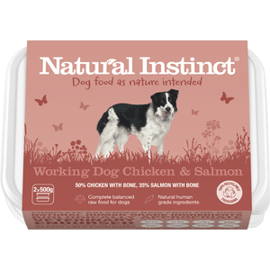 Natural Instinct Working Dog Chicken & Salmon