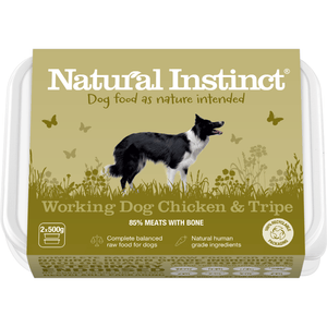 Natural Instinct Working Dog Chicken & Tripe